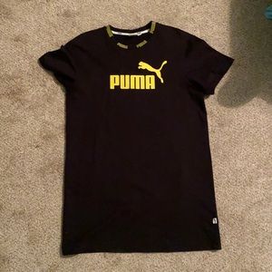 Black T-Shirt Dress, Women’s Small